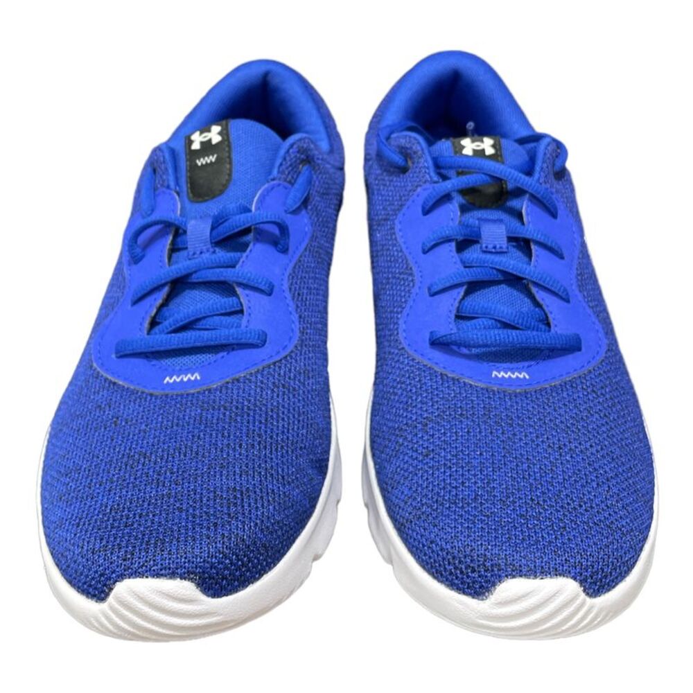 Under Armour Men's UA Mojo 2 Sportstyle Training Sneakers - Blue/Black - Picture 2 of 5